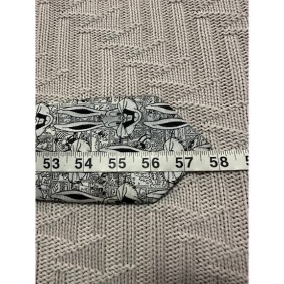 Vintage Warner Brothers bugs bunny silk tie - Picture 3 of 4